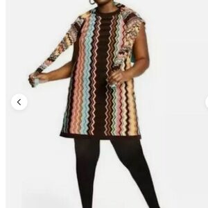 Missoni for Target Chevron Print Shift Dress 1X
